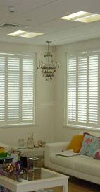 Plantation Shutters – Manchester Top Track System